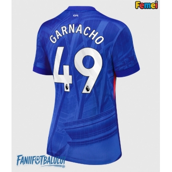 Chelsea Alejandro Garnacho #49 Tricou Fotbal Replică 2025-26 Femei Acasa